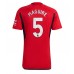 Manchester United Harry Maguire #5 Replika Hemma matchkläder 2023-24 Korta ärmar